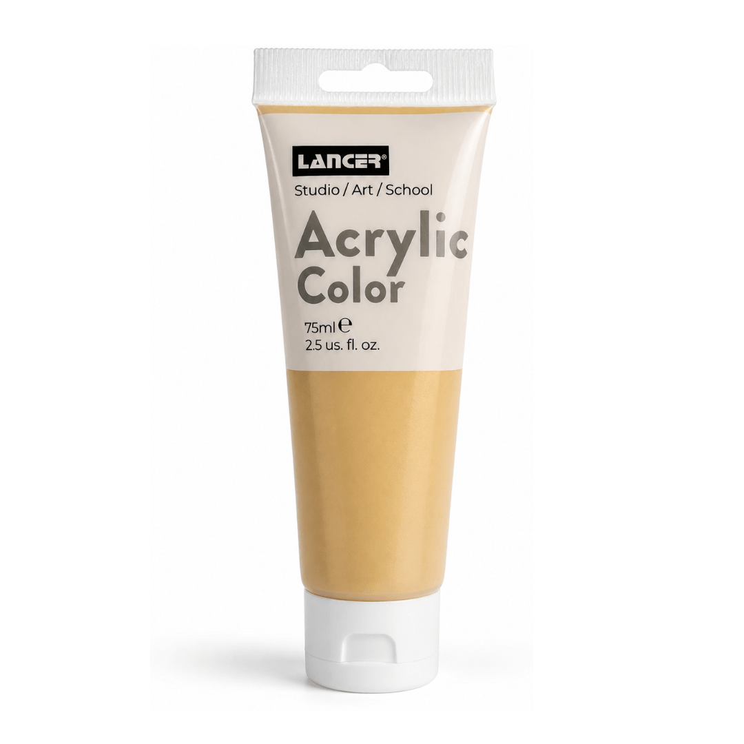 ACRYLIC COLOR- 75 ML DORADO
