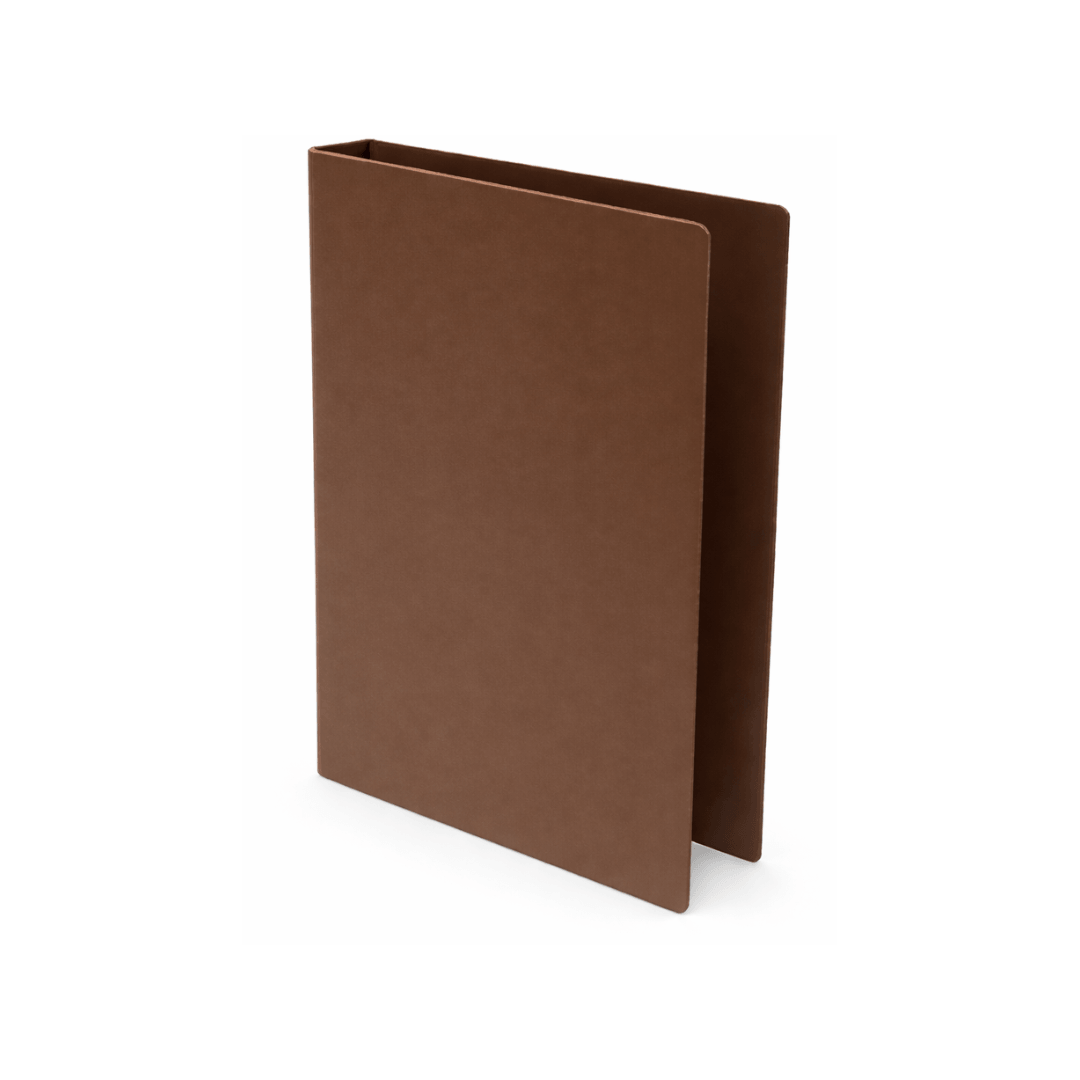 CARPETA 2 ANILLOS TAÑAMO CUADERNO 380X220MM CAFÉ LANCER