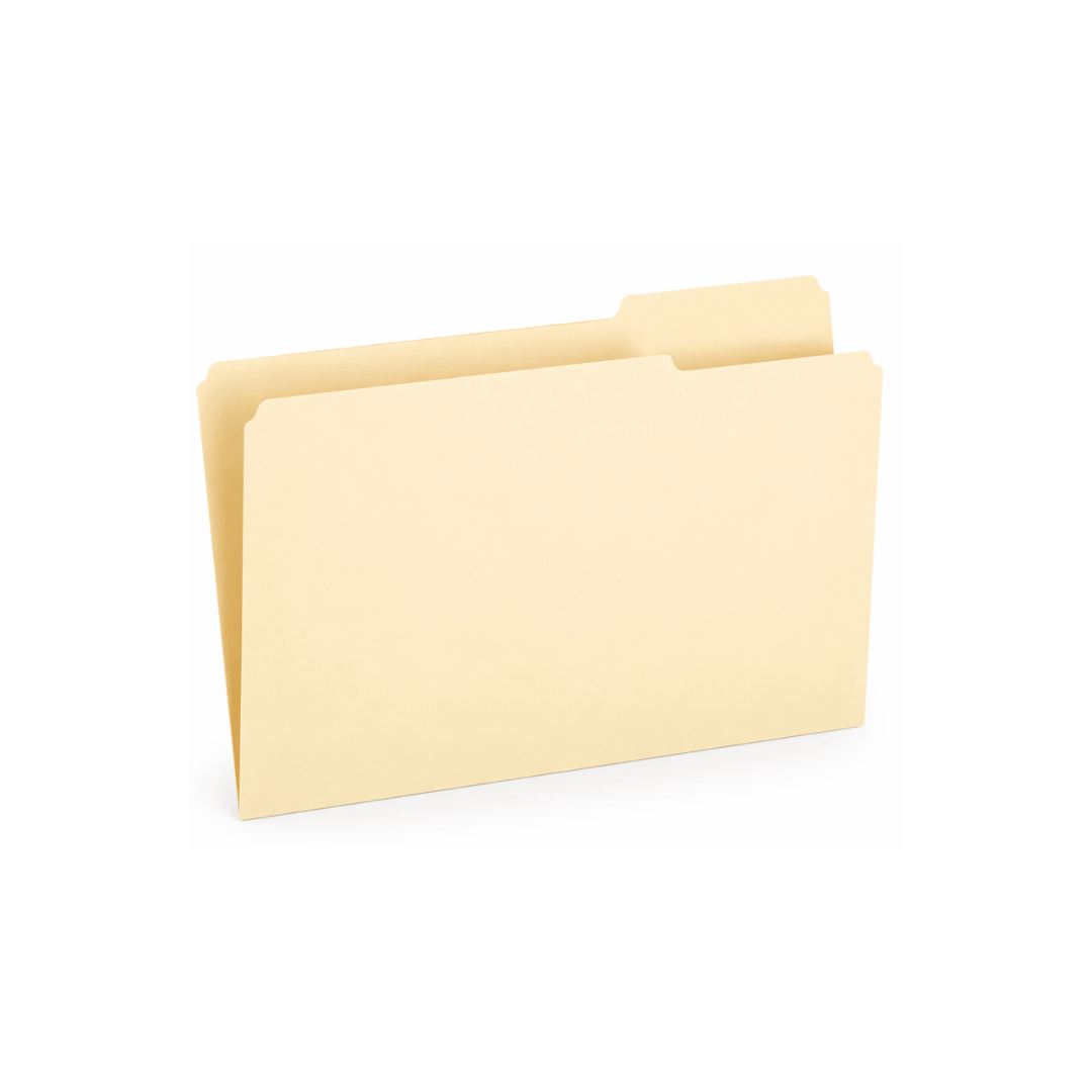 CARPETA MANILA TAMAÑO OFICIO BEIGE 150 GRAMOS