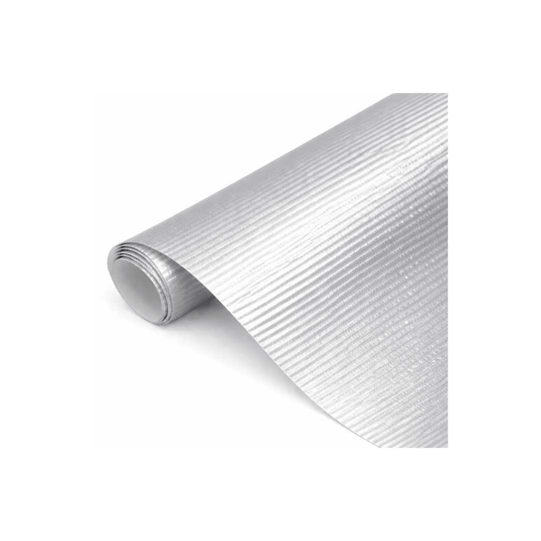 CARTULINA CORRUGADA METAL PLATEADA 70X50CM