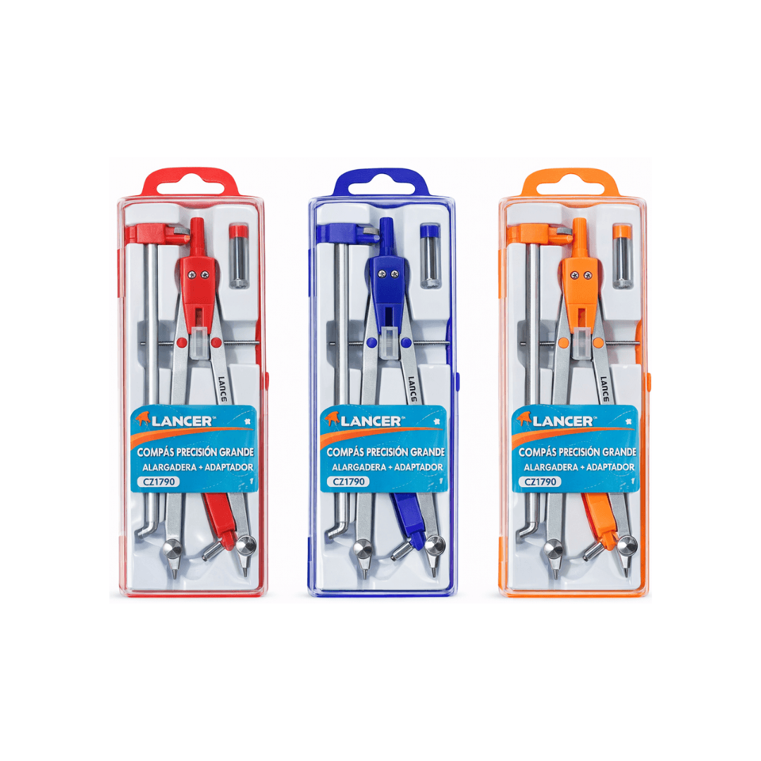 COMPÁS LANCER PRECISIÓN CON ADAPTADOR