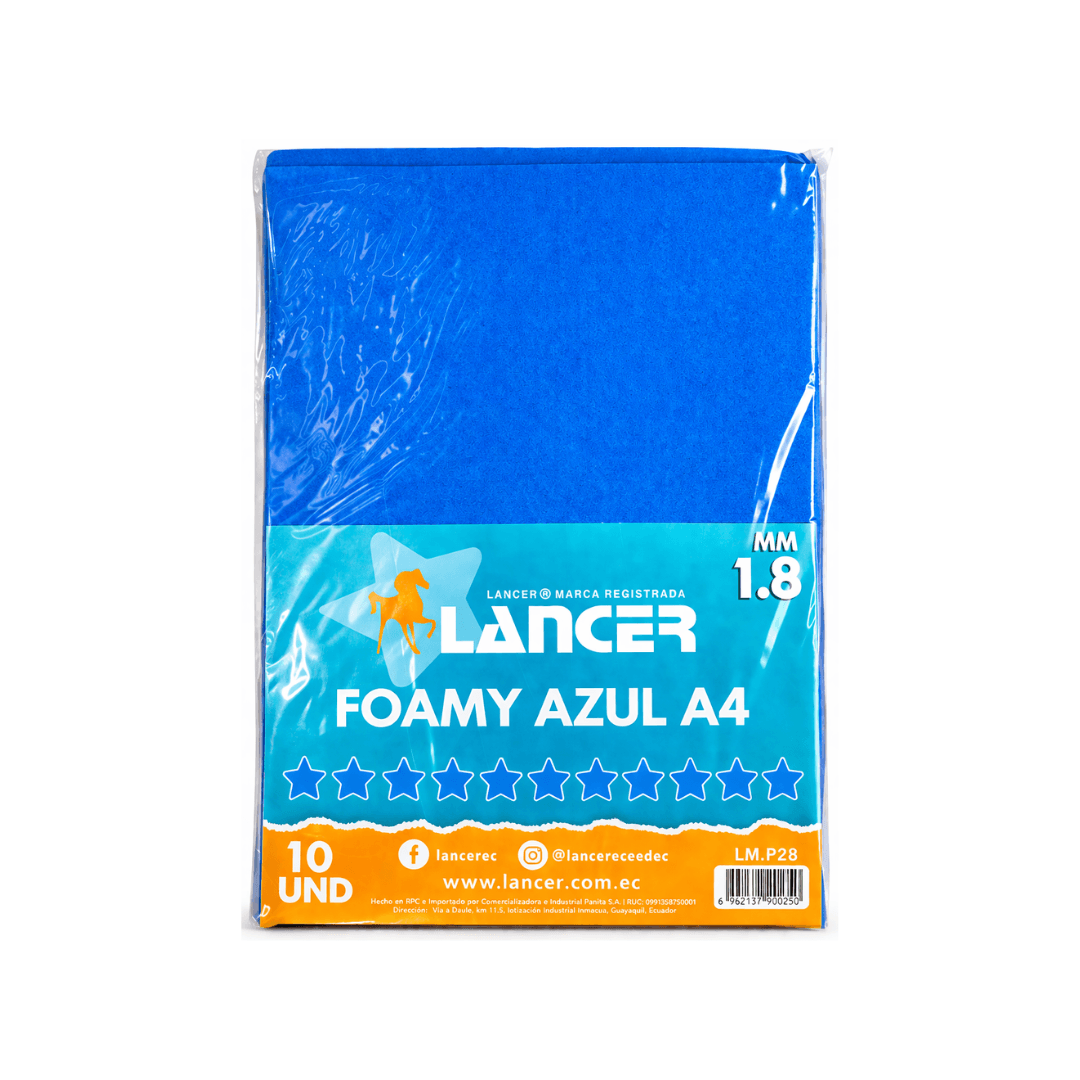 FOAMY AZUL A4 (FOMIX)