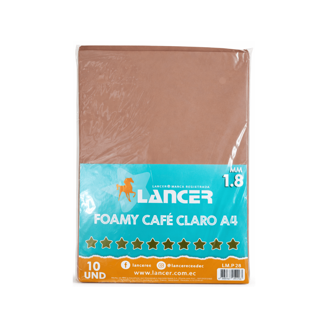 FOAMY CAFE CLARO A4 (FOMIX)
