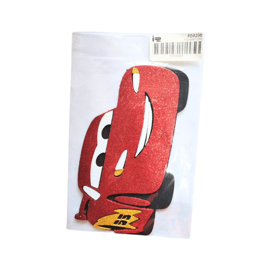FOAMY FIGURA 3D CARS R. F020