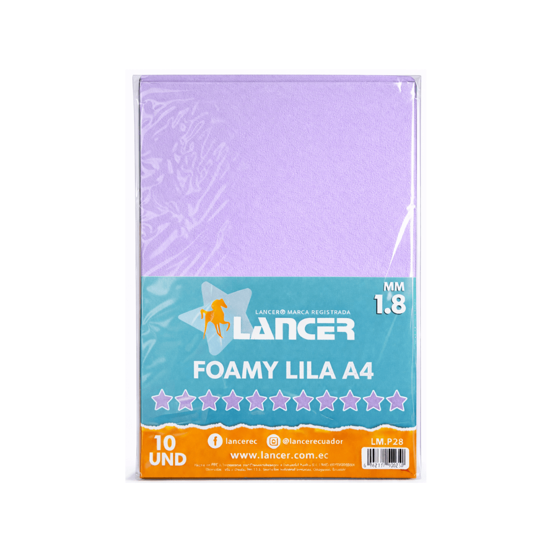 FOAMY LILA A4