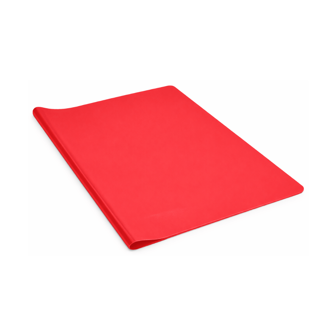 FORRO GRUESO UNIVERSITARIO COLOR ROJO PLÁSTICO (GRANDE)