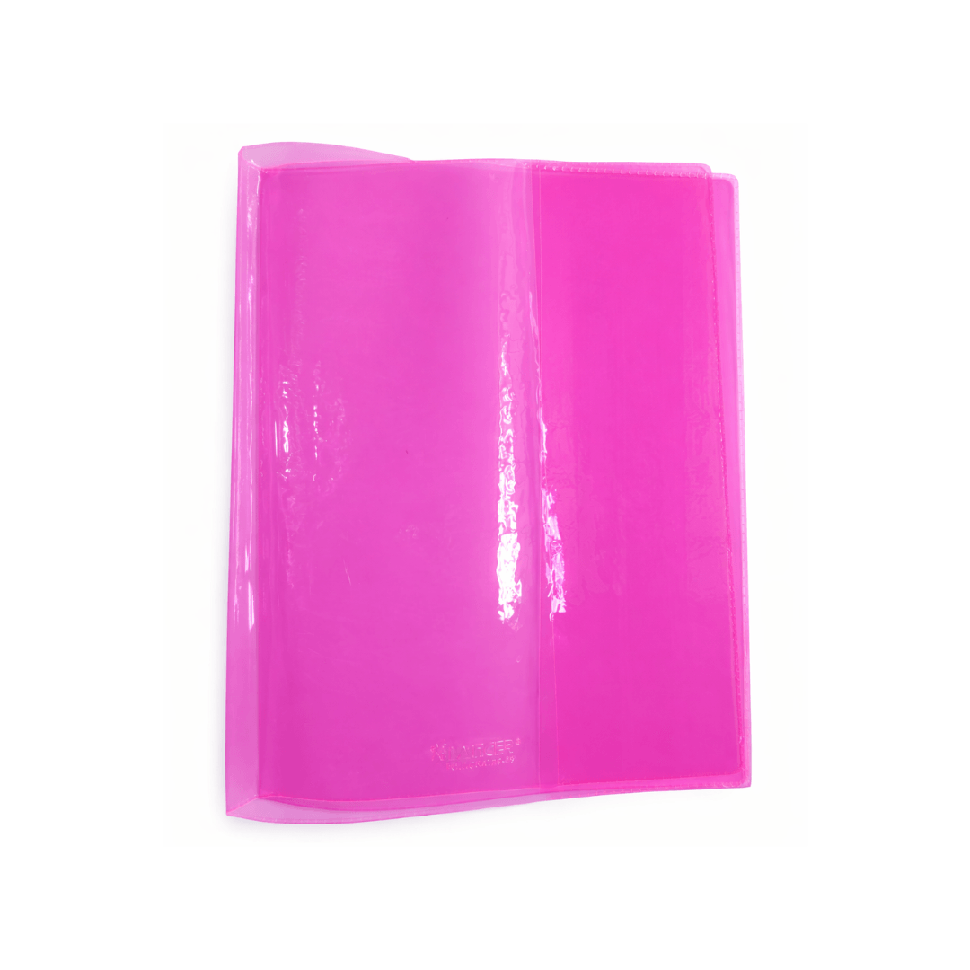 FORRO GRUESO UNIVERSITARIO NEON ROSADO PLASTICO (GRANDE)