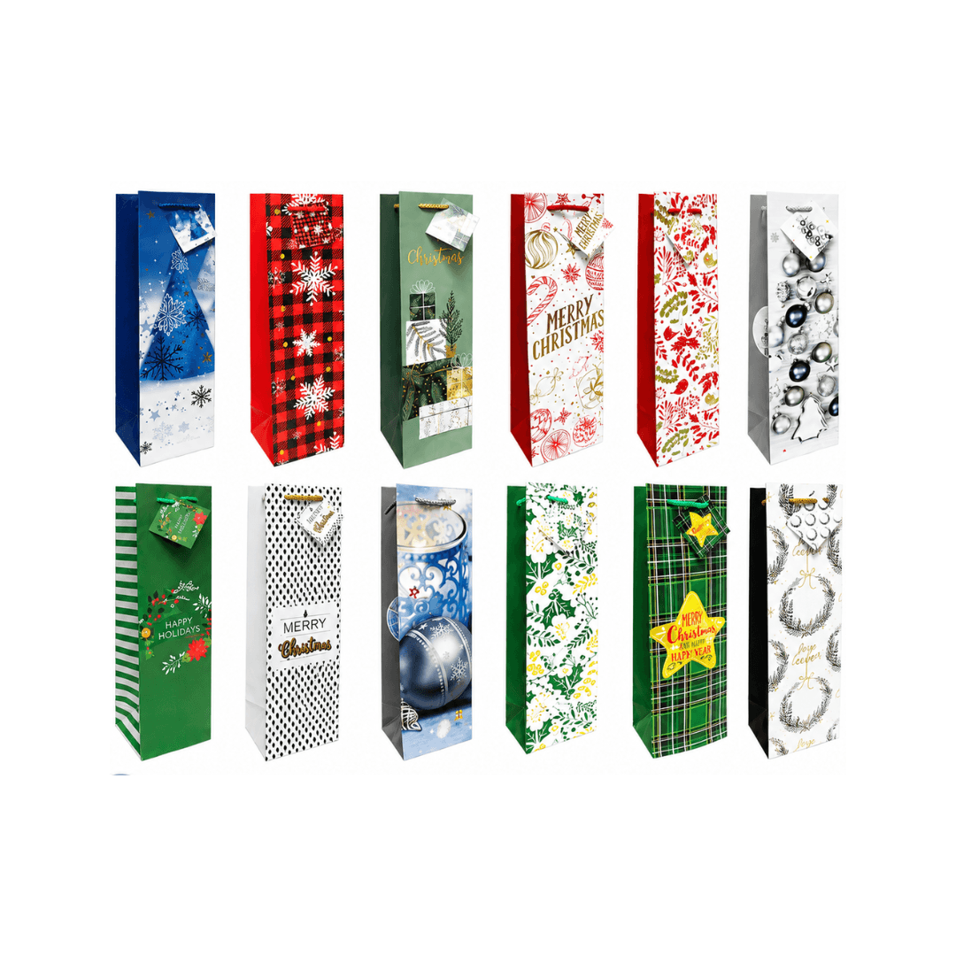 FUNDA DE REGALO BOTELLA NAVIDEÑA LANCER