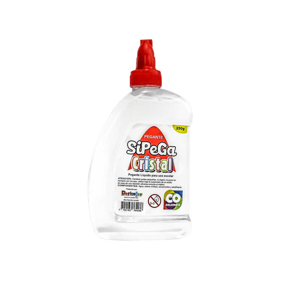 GOMA SIPEGA TRANSPARENTE 250 GR