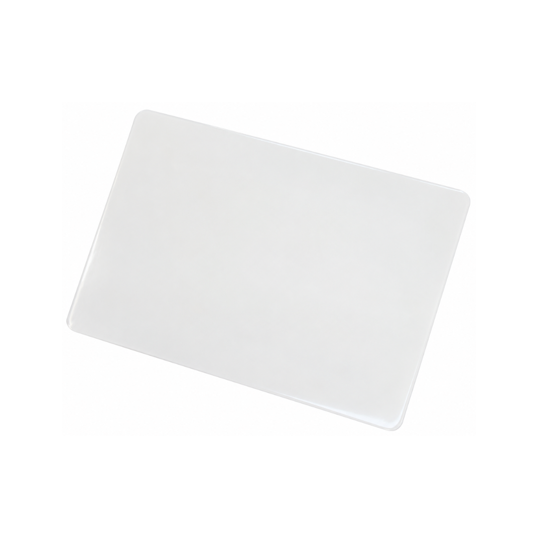 LÁMINA BLANCA DE PLASTIFICAR 113X82MM 250MIC  MATRÍCULA