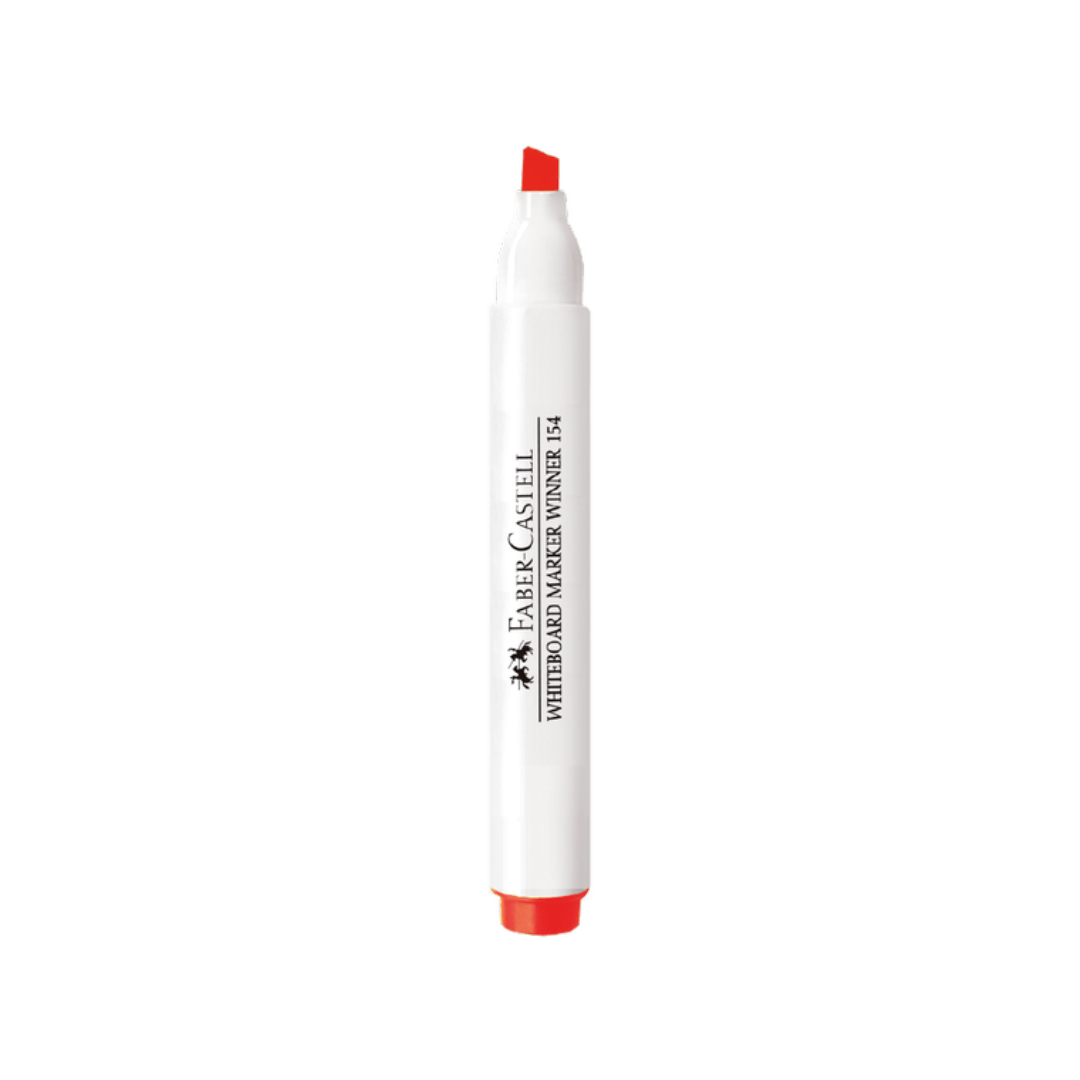 MARCADOR FABER CASTELL PIZARRA #154 P/BISEL ROJO-355421