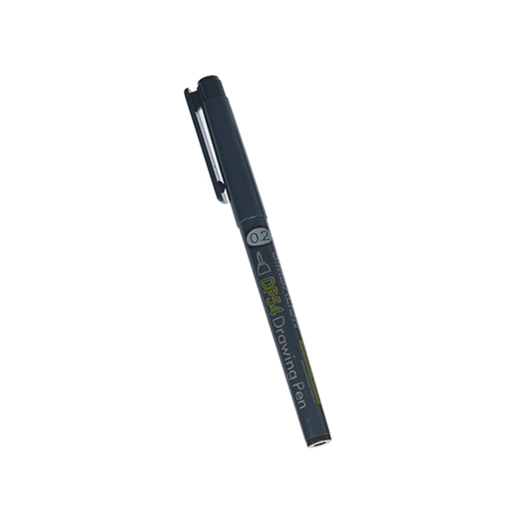 MARCADOR LION NUMERADO 0.2MM NEGRO