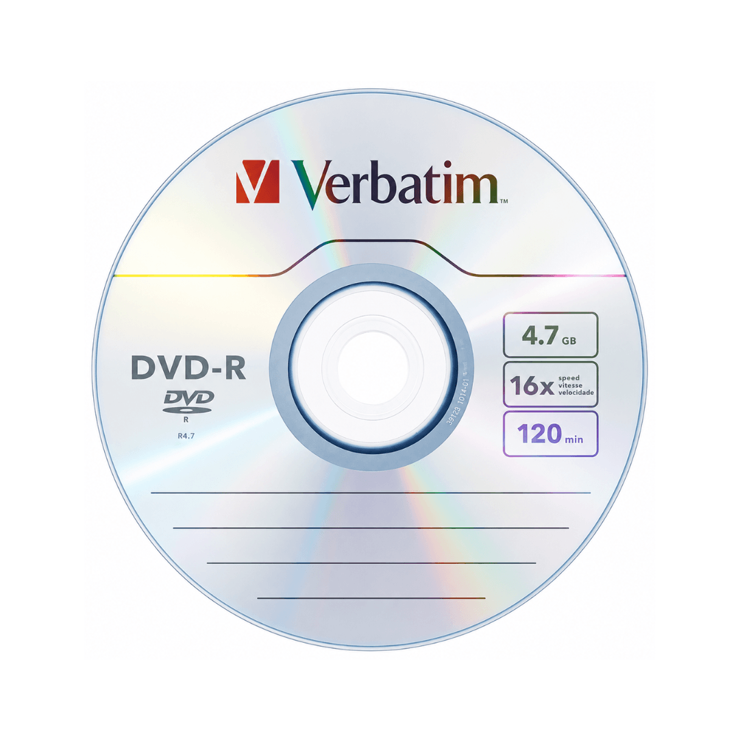 OPTICO VERBATIM 96525 DVD-R 4.7GB 16X 100PK BULK