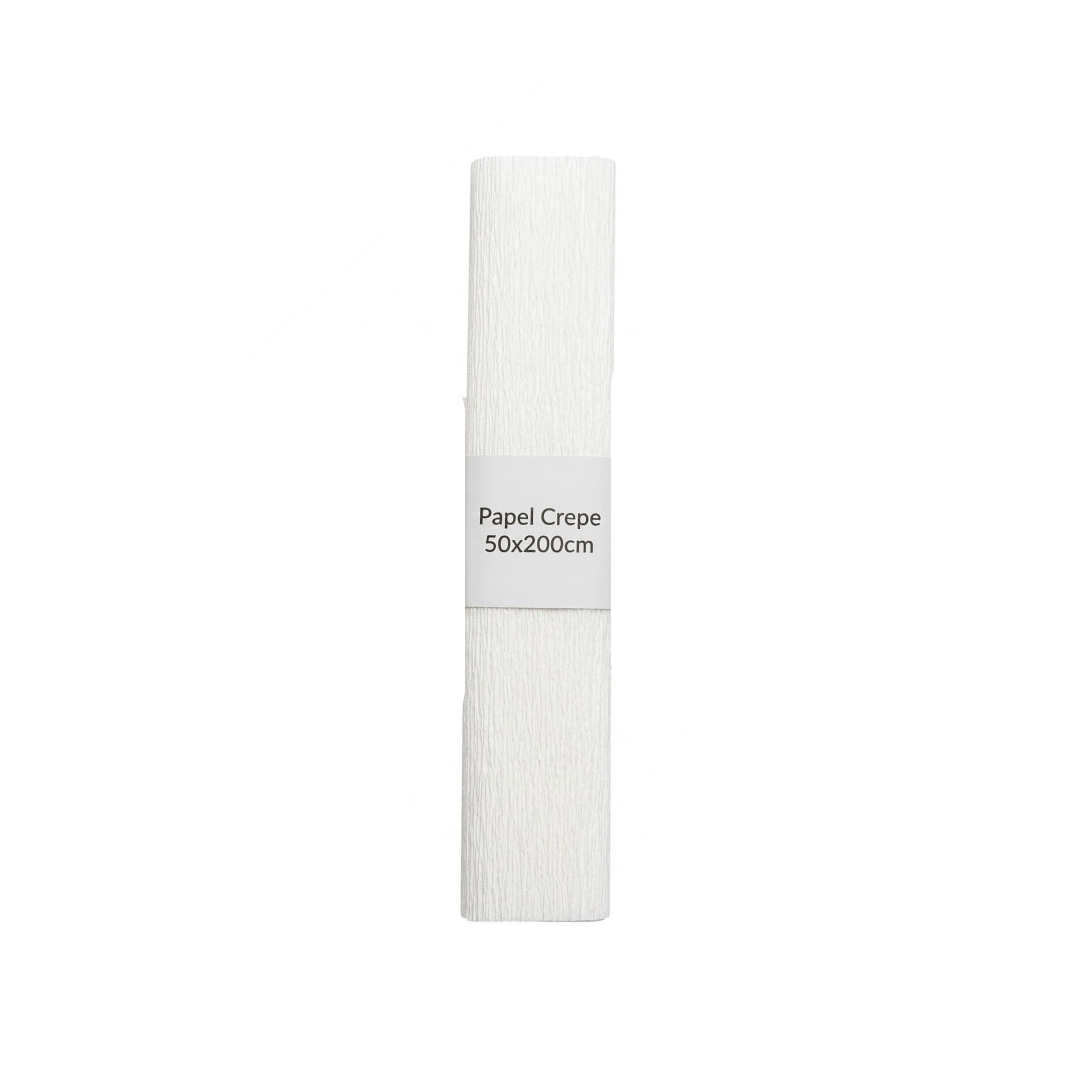 PAPEL CREPÉ PACARCOL BLANCO CR-01