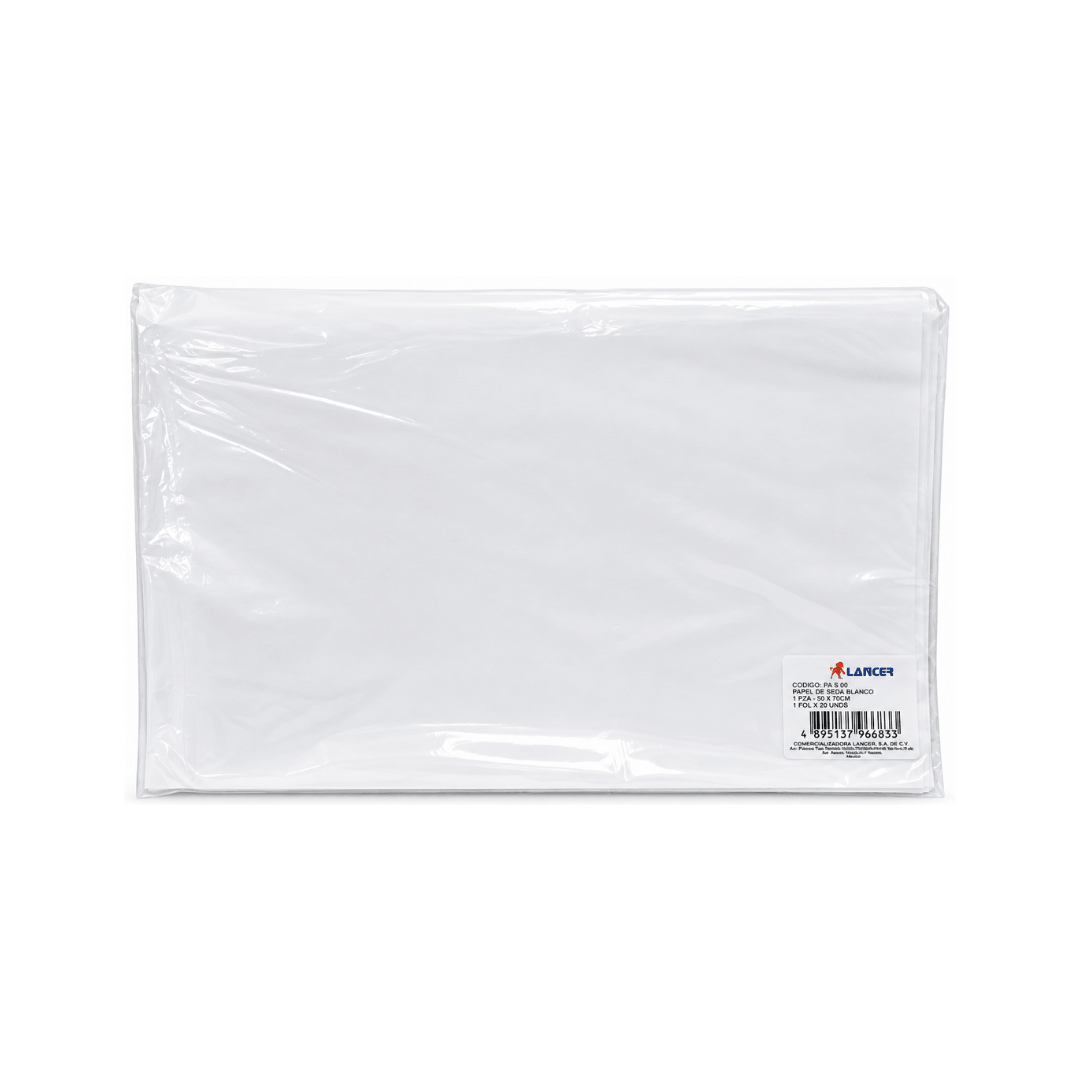 PAPEL SEDA BLANCO 50X70CM