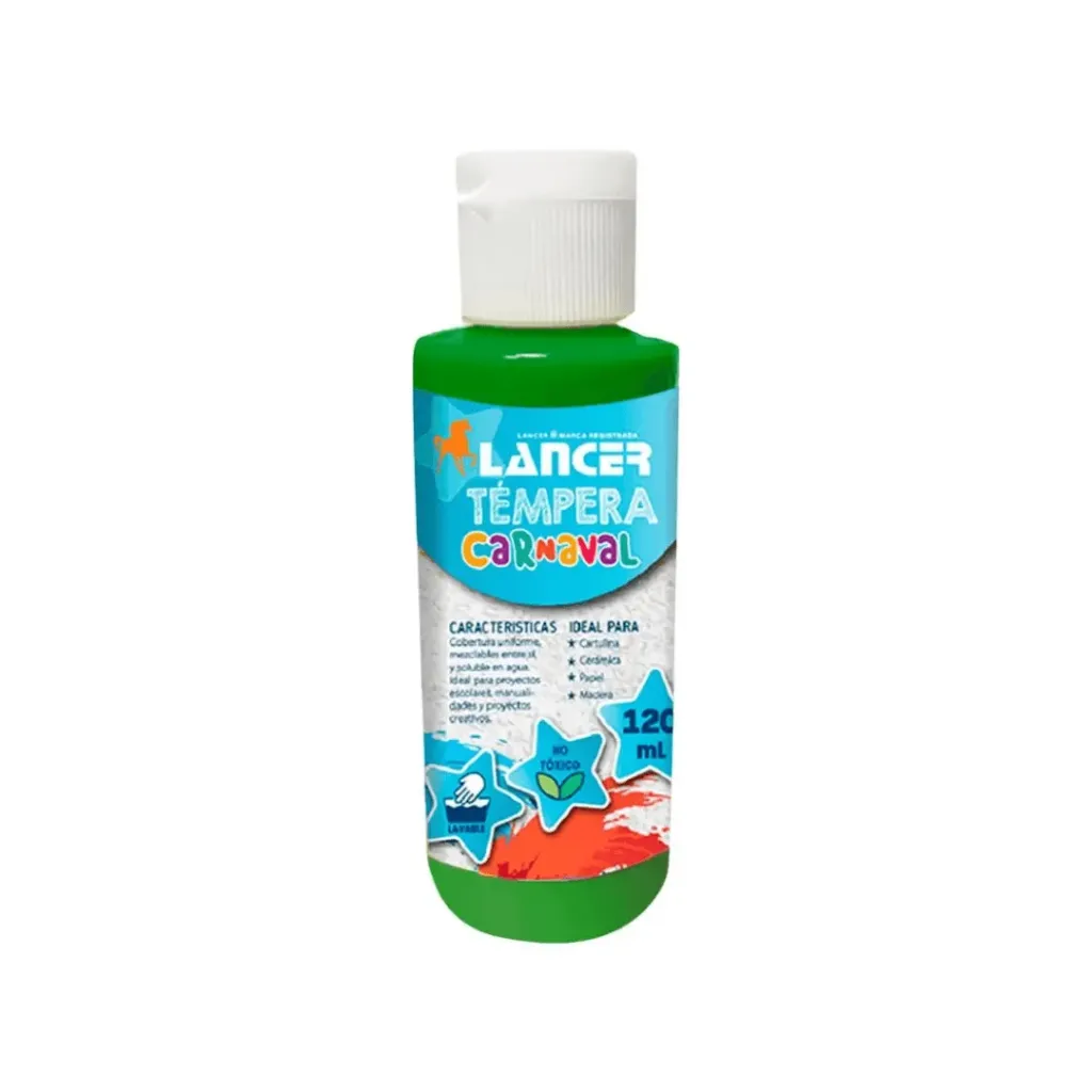 TEMPERA LANCER VERDE 120ML