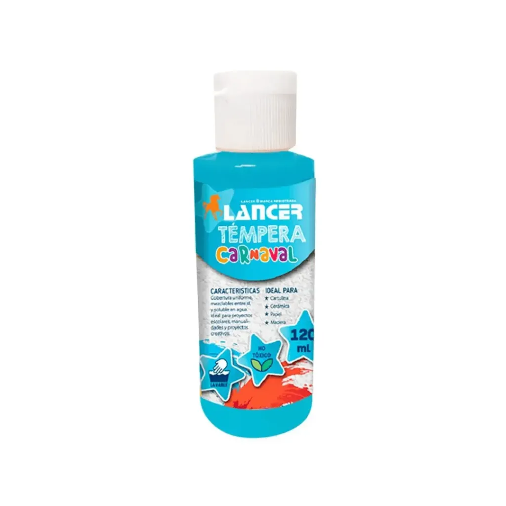 TEMPERA LANCER CELESTE 120ML
