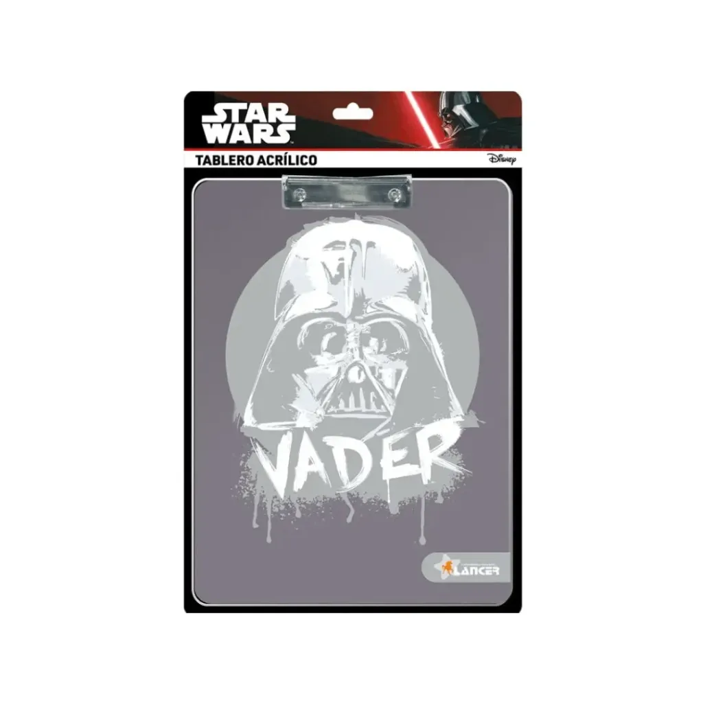 TABLERO ACRILICO STAR WARS A4 - 225 X 315 MM
