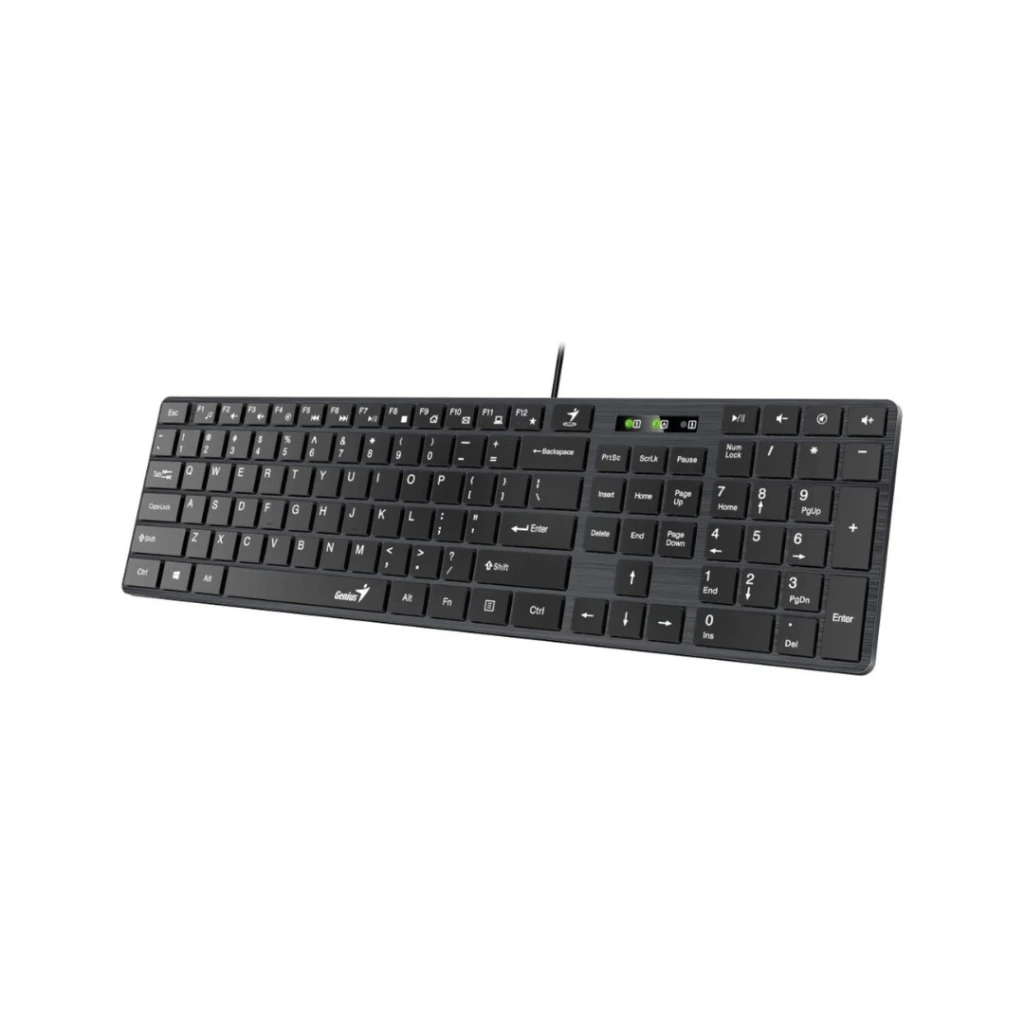 TECLADO GENIUS SLIMSTAR 126 MULTIMEDIA ULTRADELGADO/USB C20