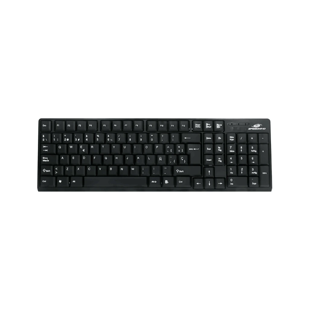 TECLADO SPEEDMIND TEU02 USB 104 TECLAS