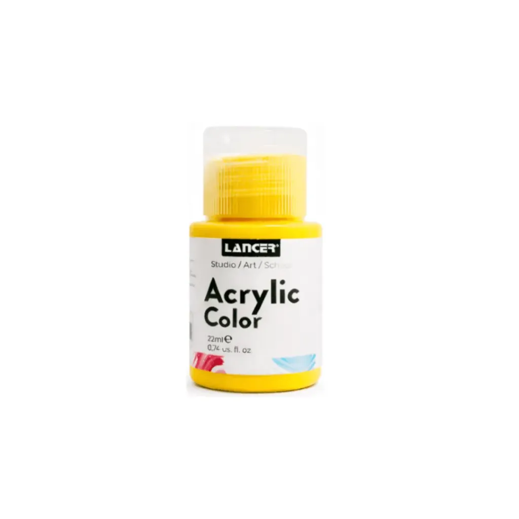 ACRYLIC COLOR- 22 ML AMARILLO
