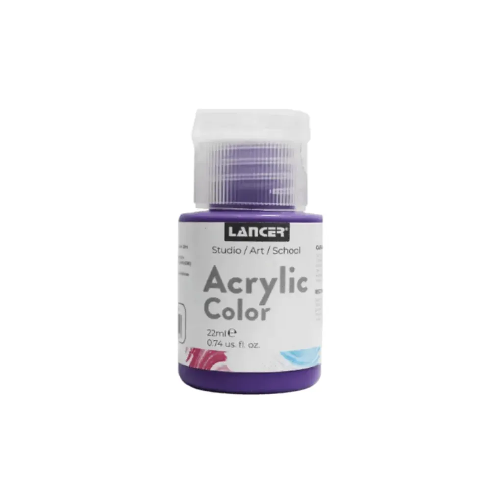 ACRYLIC COLOR- 22 ML MORADO