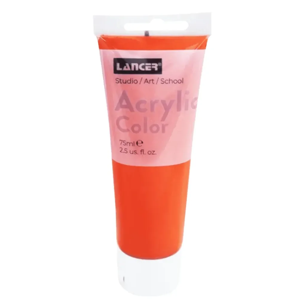 ACRYLIC COLOR- 75 ML NARANJA
