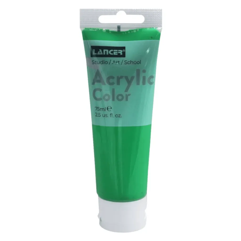 ACRYLIC COLOR- 75 ML VERDE CLARO