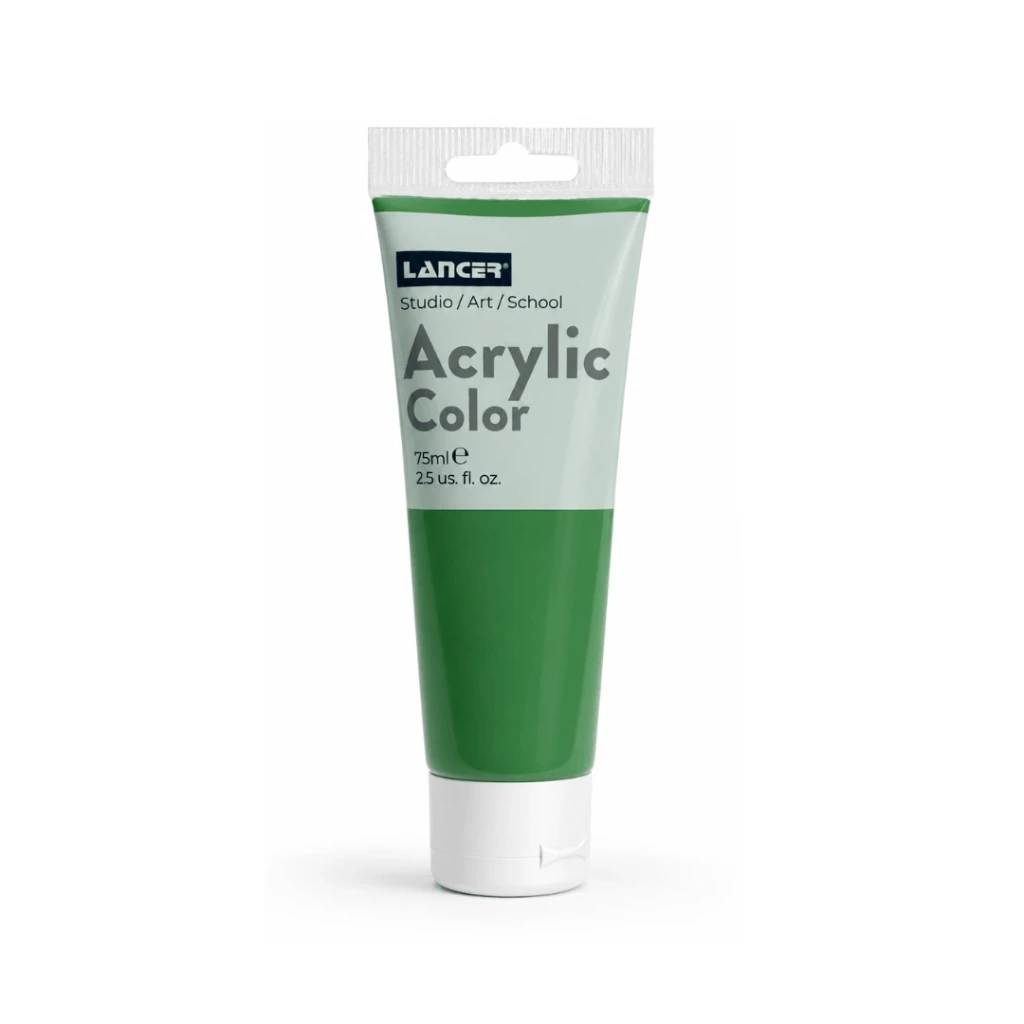 ACRYLIC COLOR- 75 ML VERDE ESMERALDA