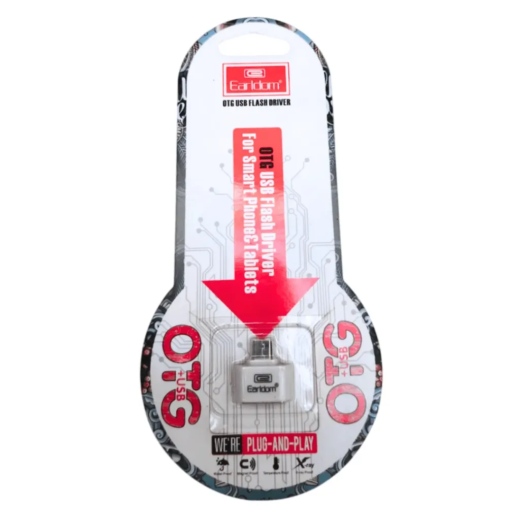 ADAPTADOR OTG TIPO V8 EARLDOM OT-OT03