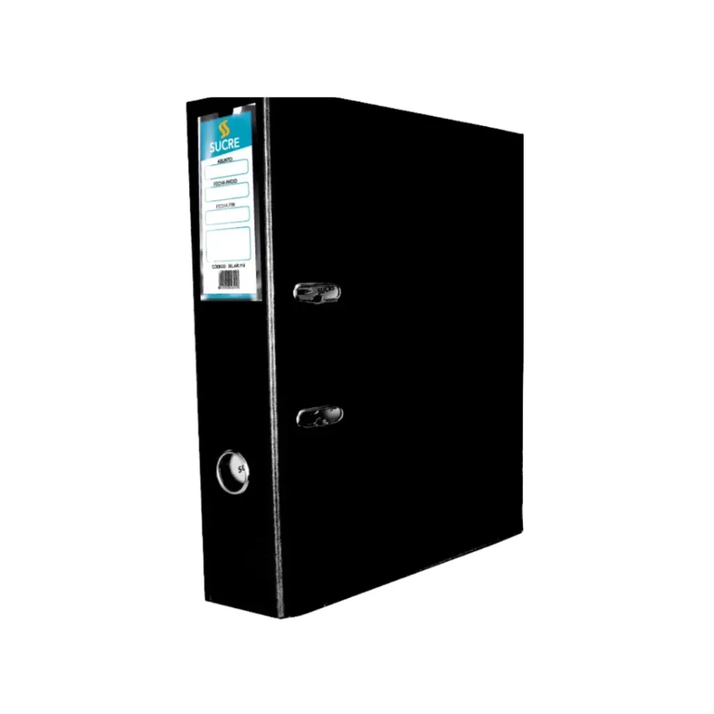 ARCHIVADOR SUCRE T/OFICIO NEGRO