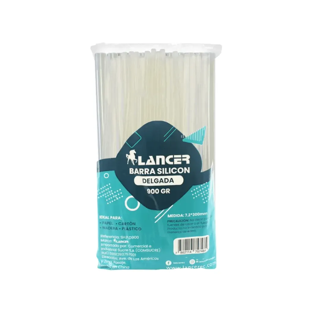 BARRA SILICON LANCER DELGADA 900 GR
