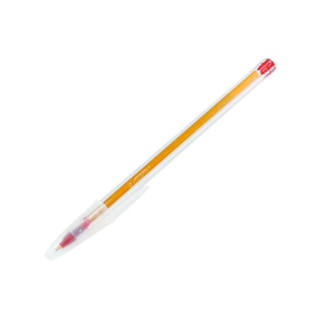 BOLÍGRAFO BIC PUNTA FINA 0.8MM ROJO