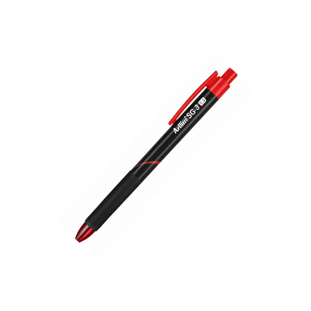 BOLIGRAFO RETRACTIL EGB SG88 0.5M ROJO