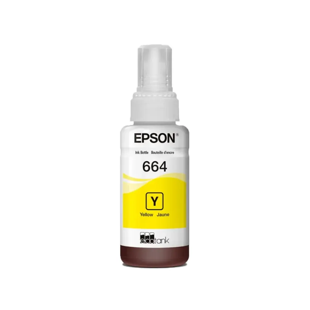 BOTELLA EPSON T664 AMARILLO L110/L200/L210/L350/L3 6500 PAG T664420-AL