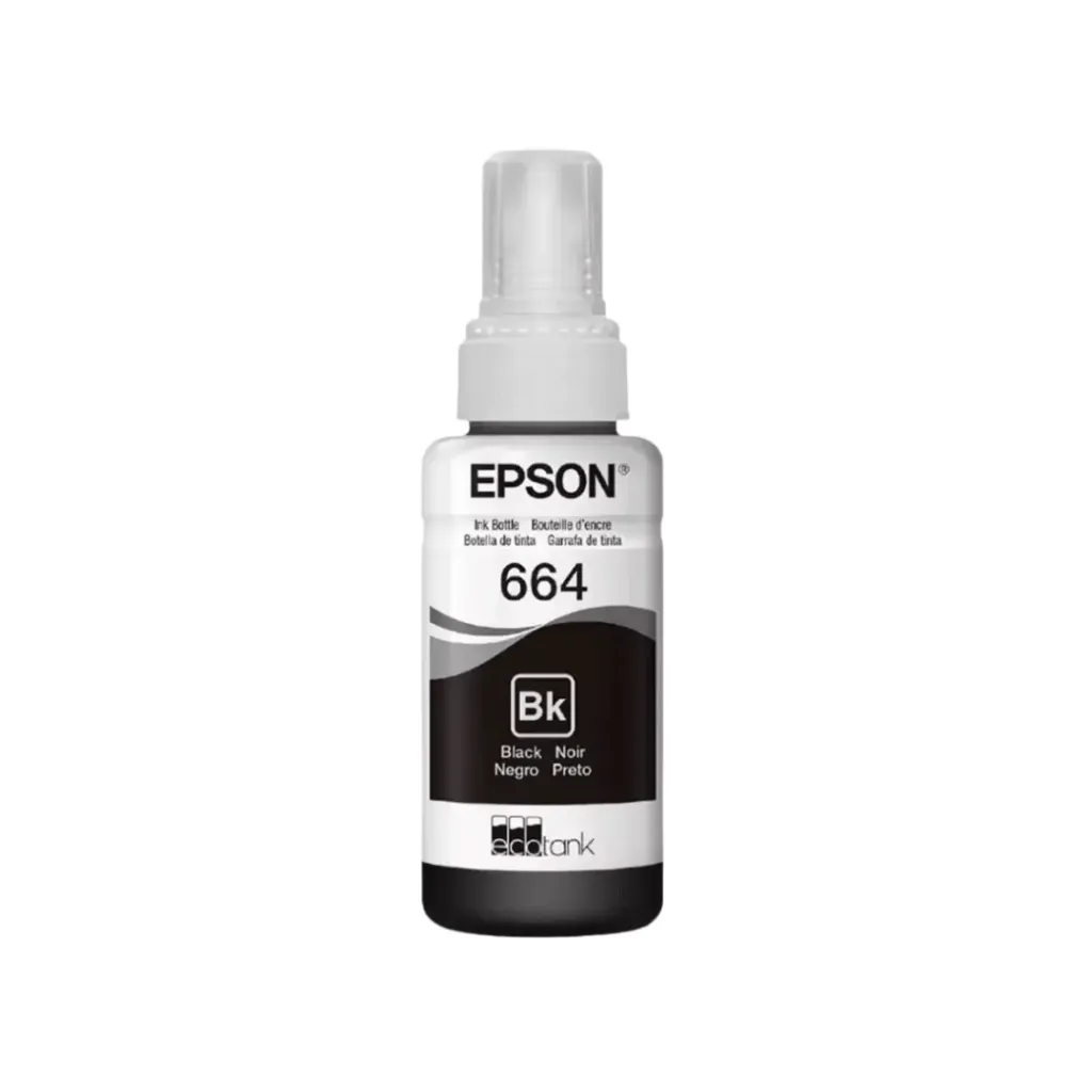 BOTELLA EPSON T664 NEGRO L110/L200/L210/L350/L35 4000 PAG T664120-AL