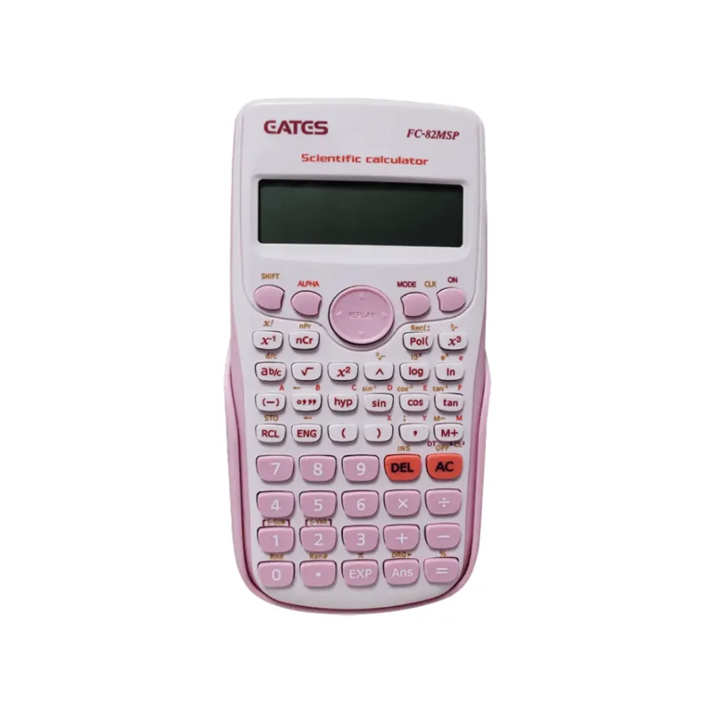 CALCULADORA EATES CIENTIFICA 240 FUN 82MSPPK ROSADA 84MMX165MM