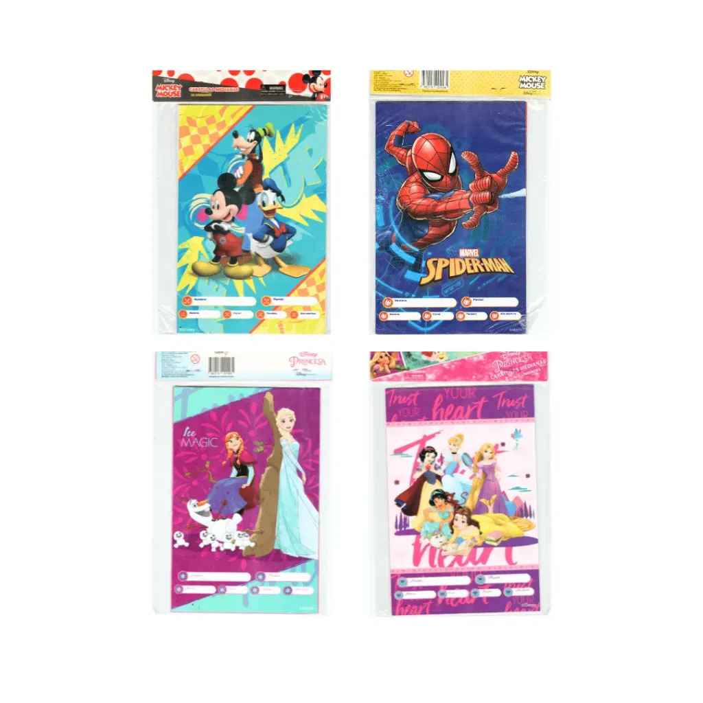 CARATULA MEDIANA X10 UNIDADES