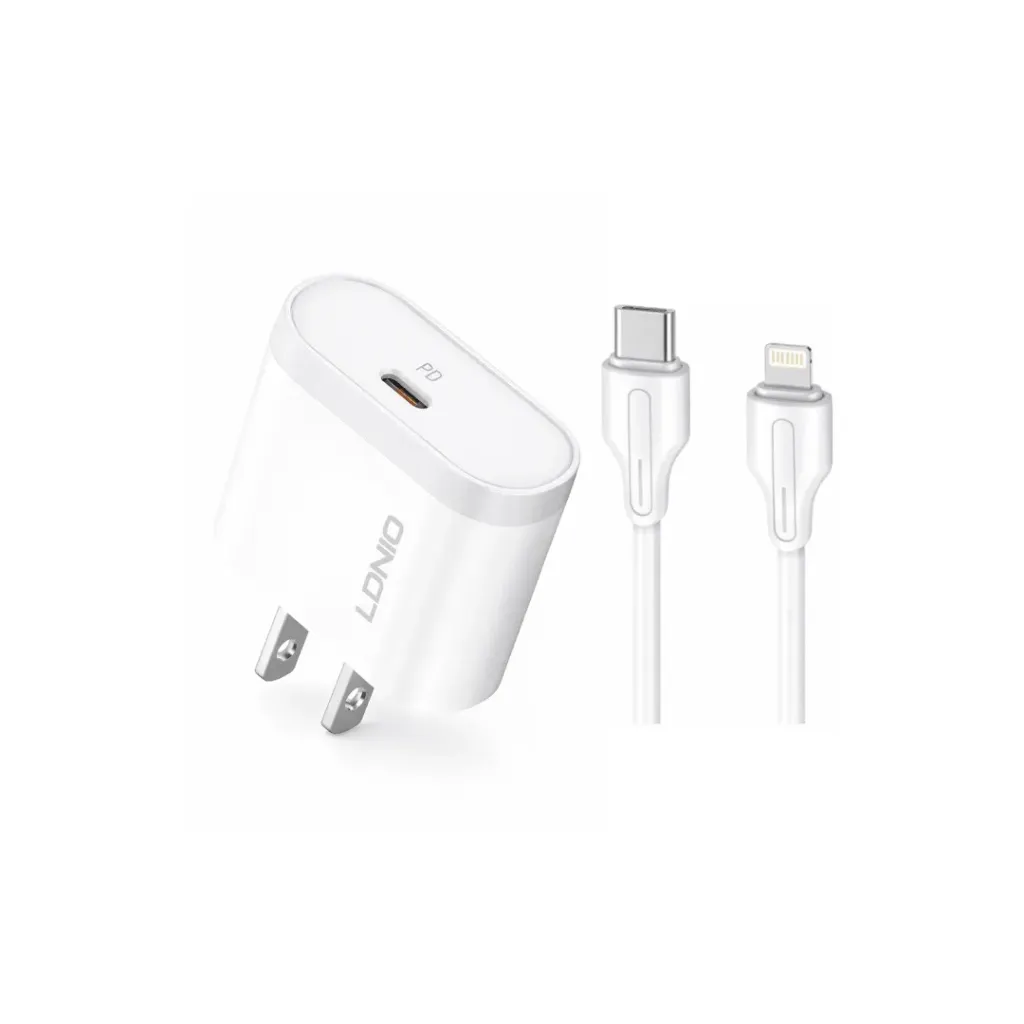 CARGADOR LDNIO Q111 20W PD + CAB. TC-IPH