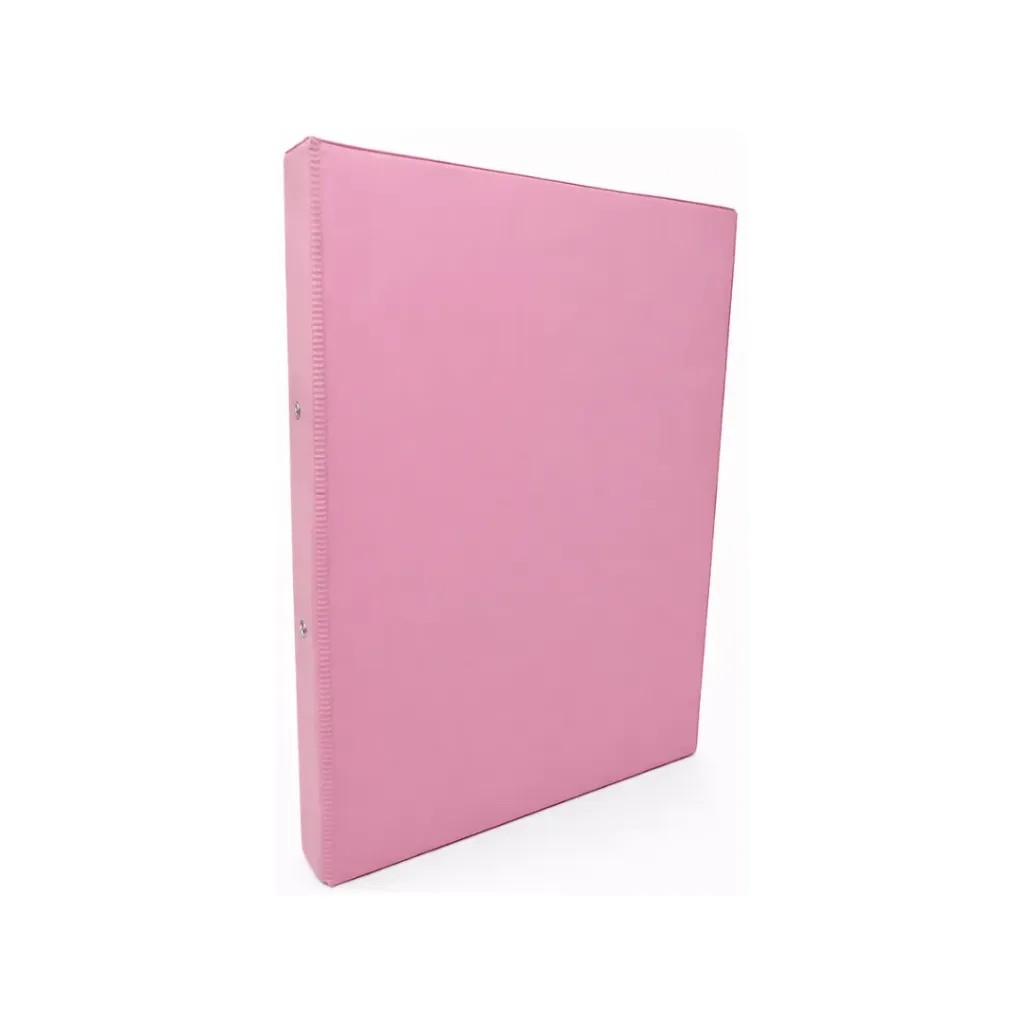 CARPETA 2 ANILLO ROSADA TAMAÑO OFICIO