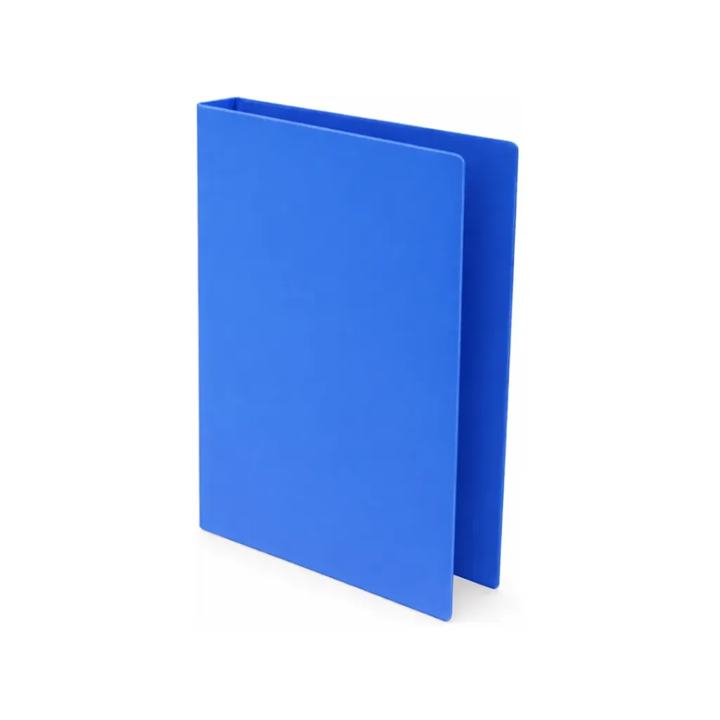 CARPETA 2 ANILLOS TAMAÑO CUADERNO 380X220MM AZUL CLARO LANCER