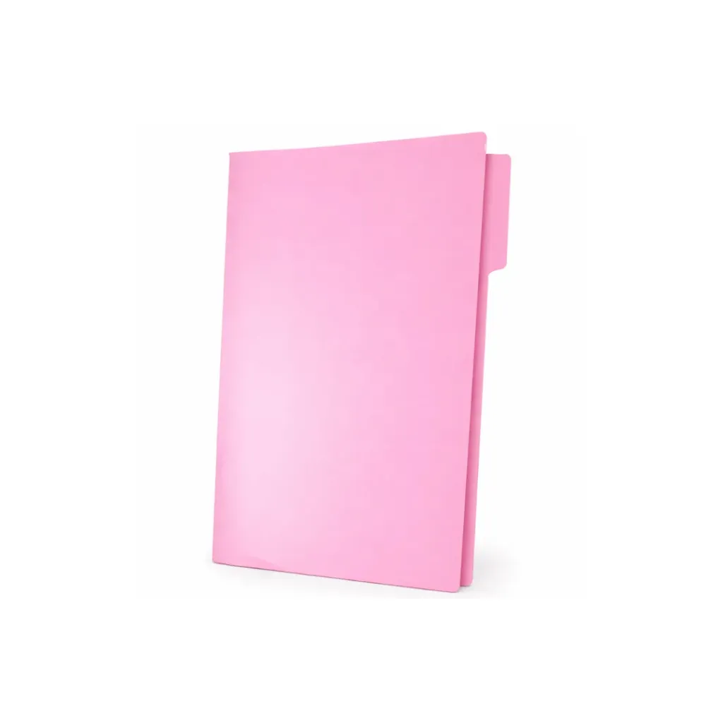 CARPETA MANILA TAMAÑO OFICIO ROSADO 185 GR