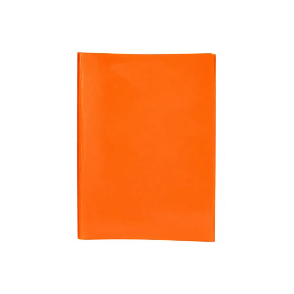CARPETA PLAST SENCILLA TAMAÑO OFICIO NARANJA