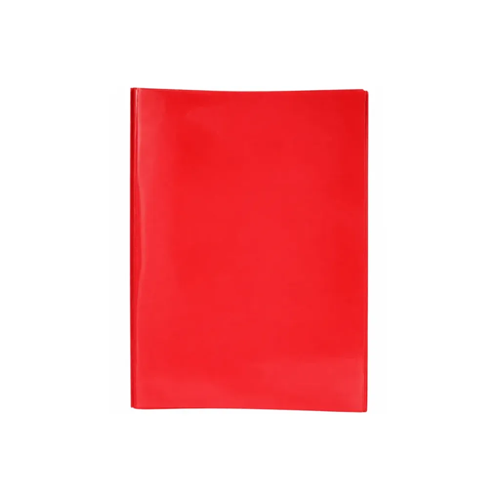 CARPETA PLÁSTICA SENCILLA TAMAÑO OFICIO ROJO