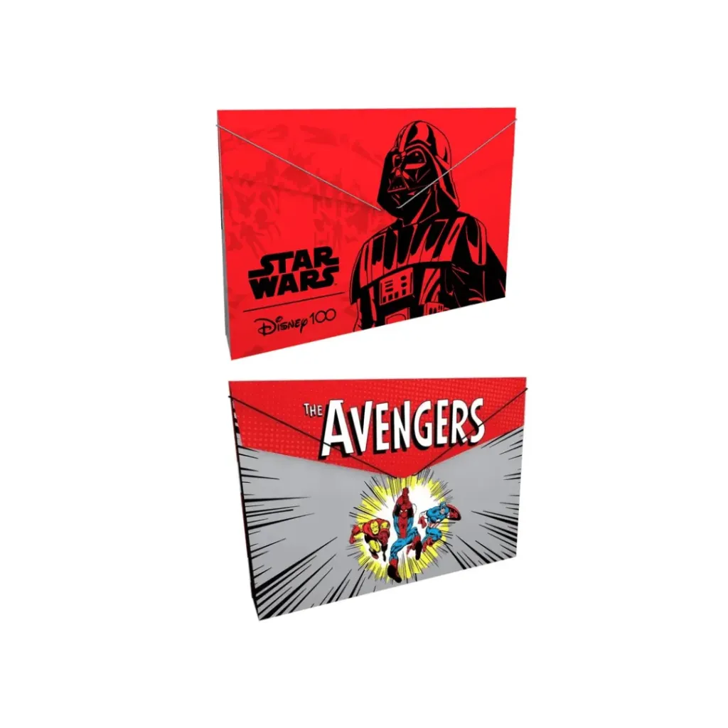 CARPETA PRIMAVERA FUELLE PLASTICA-DISNEY100 NIÑO-3335-018