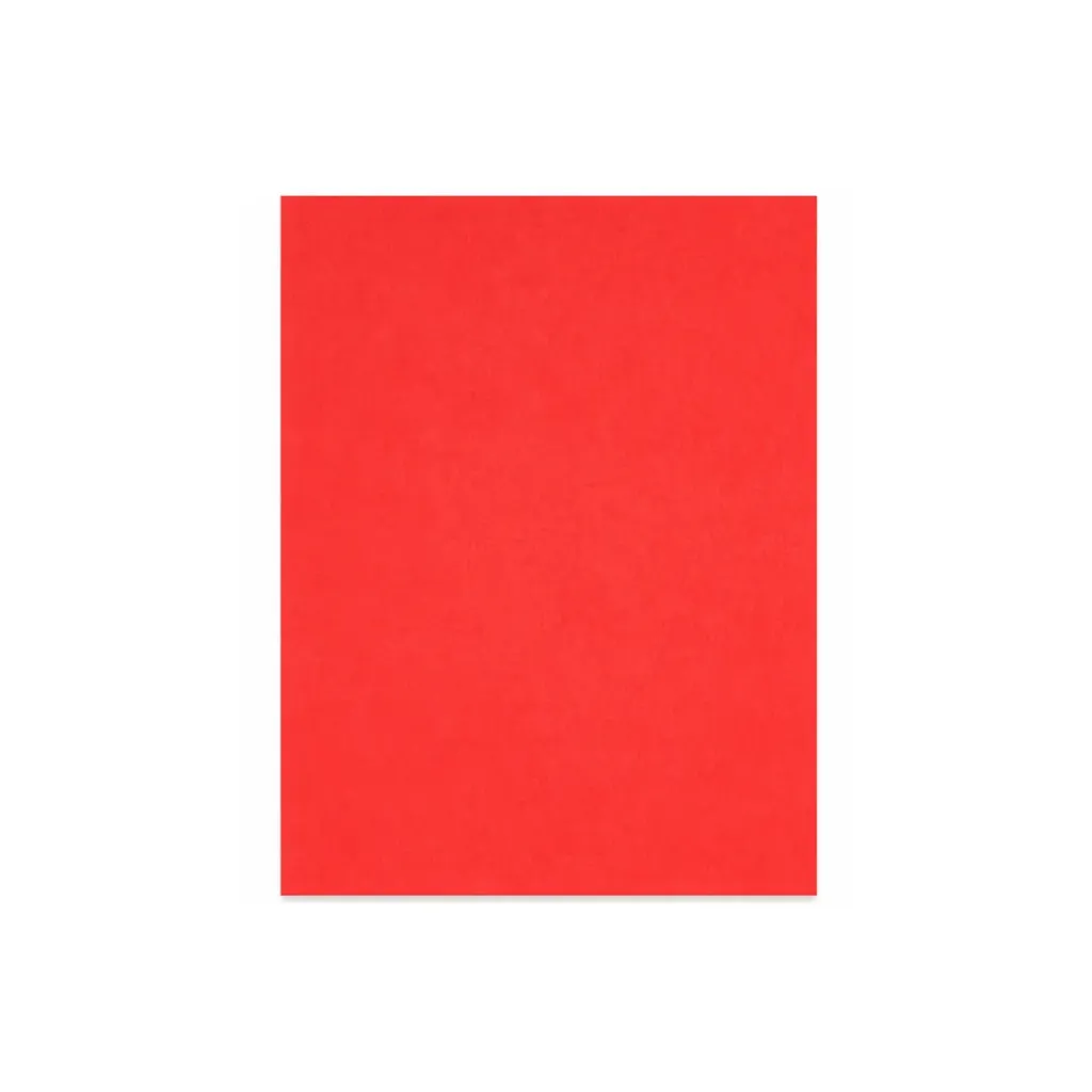 CARTULINA BRISTOL ROJA A4 170GR