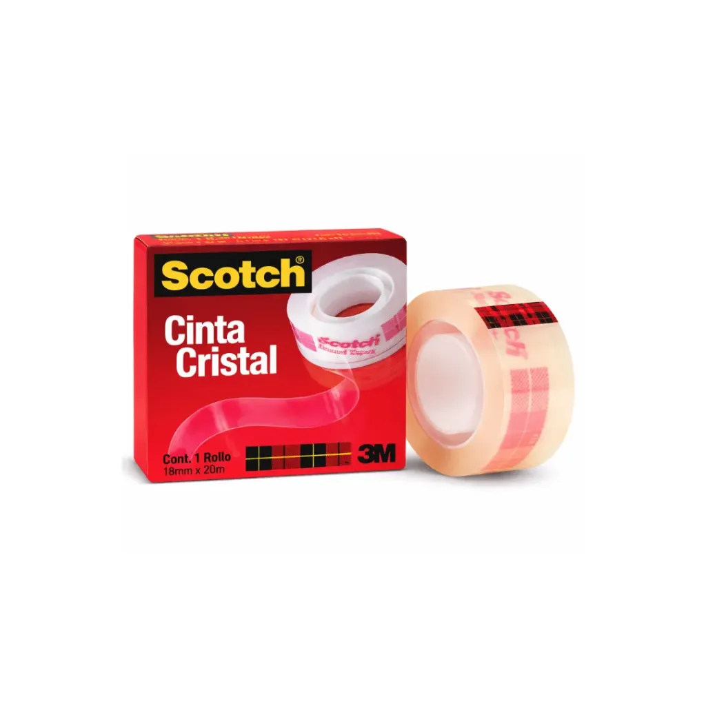 CINTA 3M CRIST-CLEAR 19X20