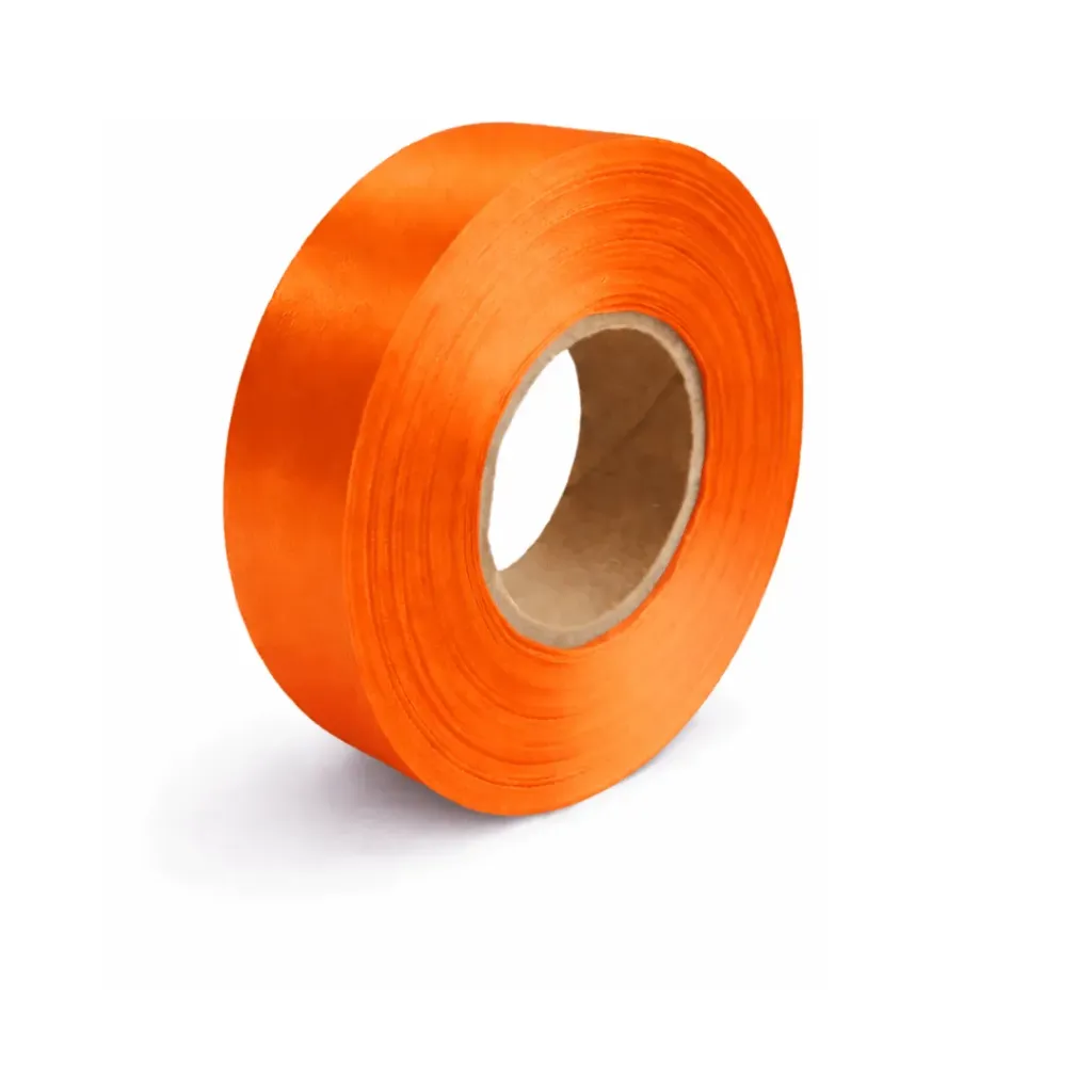 CINTA PARA POMPO ROLLO 19CMX30 YARDAS NARANJA 300LC-N