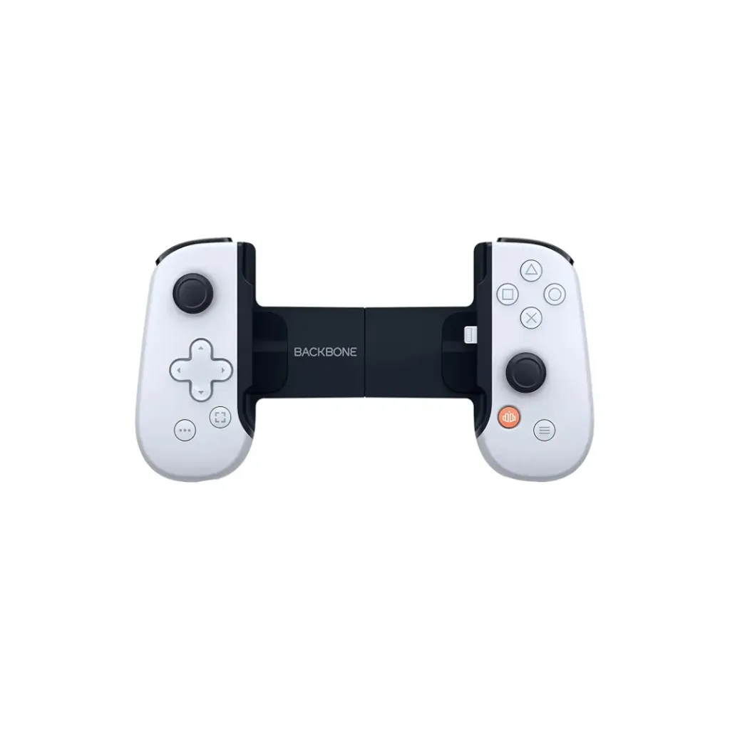 CONTROL SONY PARA CELULAR PUERTO LIGHTNING IPHONE BACKBONE ONE PLAY STATION EDITION BLANCO