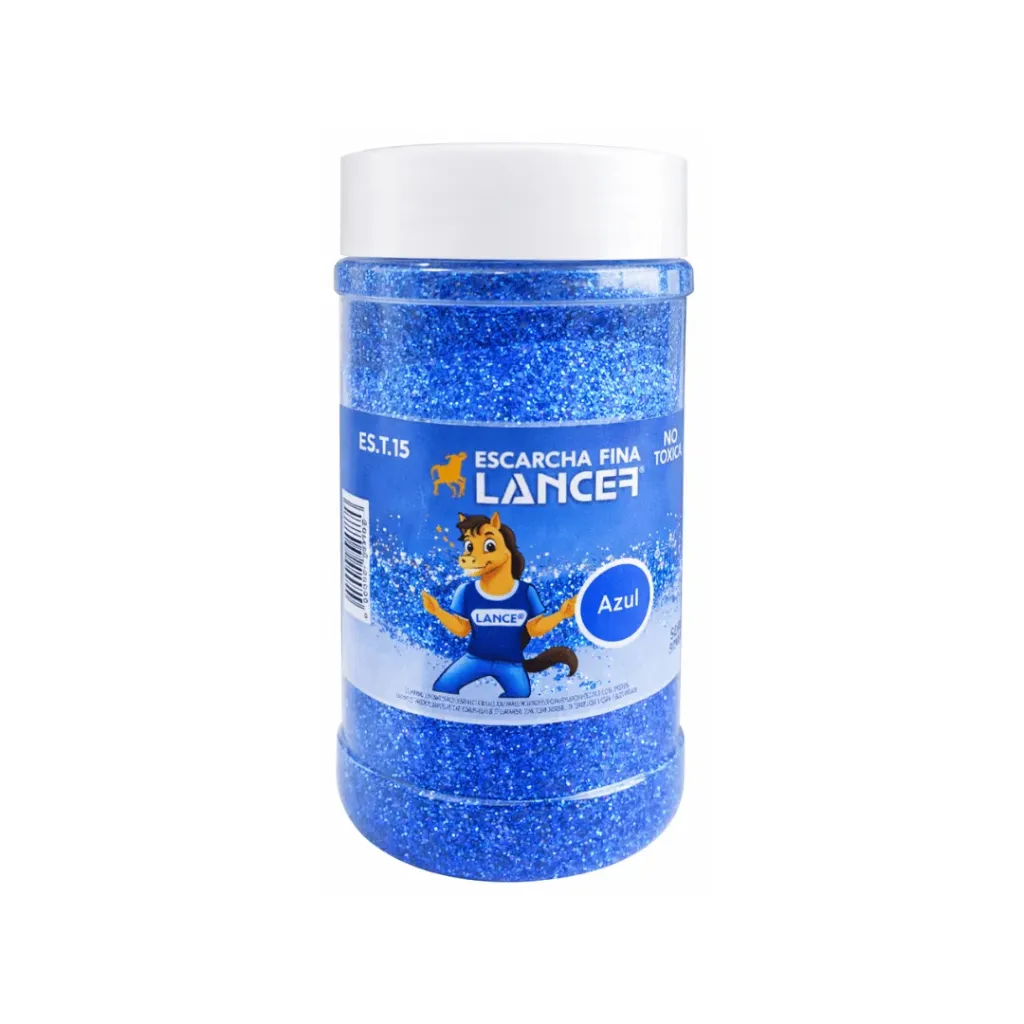 ESCARCHA FINA AZUL 250 GR